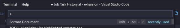 visual studio code format document visual studio code format document