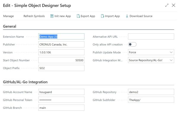 Simple Object Designer – GitHub – hougaard.com